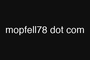 mopfell78 dot com